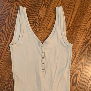 NWOT Abercrombie Slim Henley Top